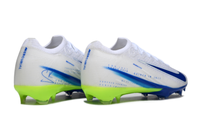 Men's Nike Air Zoom Mercurial Vapor 16 Elite FG Football Boots - White/Blue/Yellow