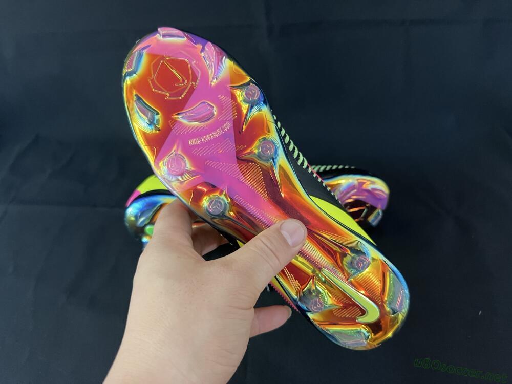 Unisex Nike Phantom 6 Elite Low FG Football Boots - Yellow/Black/Pink