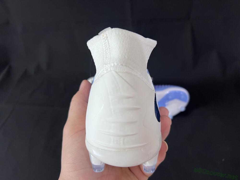 Unisex Nike Phantom 6 High Elite AG Football Boots - Blue/White/Black