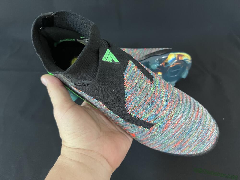 Unisex Nike Phantom 6 Elite FG Football Boots - Black/Yellow/Red