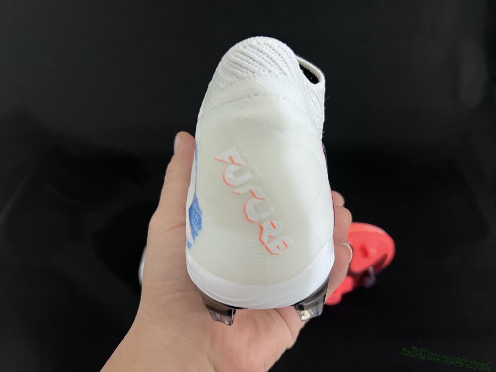 Men's Puma Future 8 Ultimate FG Football Boots - White/Pink/Blue