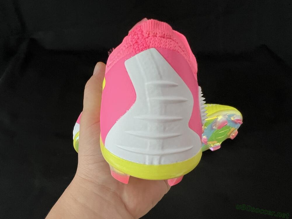 Unisex Nike Phantom 6 Low Elite FG Football Boots - Yellow/Pink/White