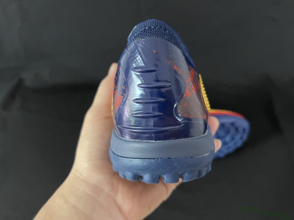 Men's Nike Phantom 6 Elite TF Football Shoes - Yellow/Red/Blue