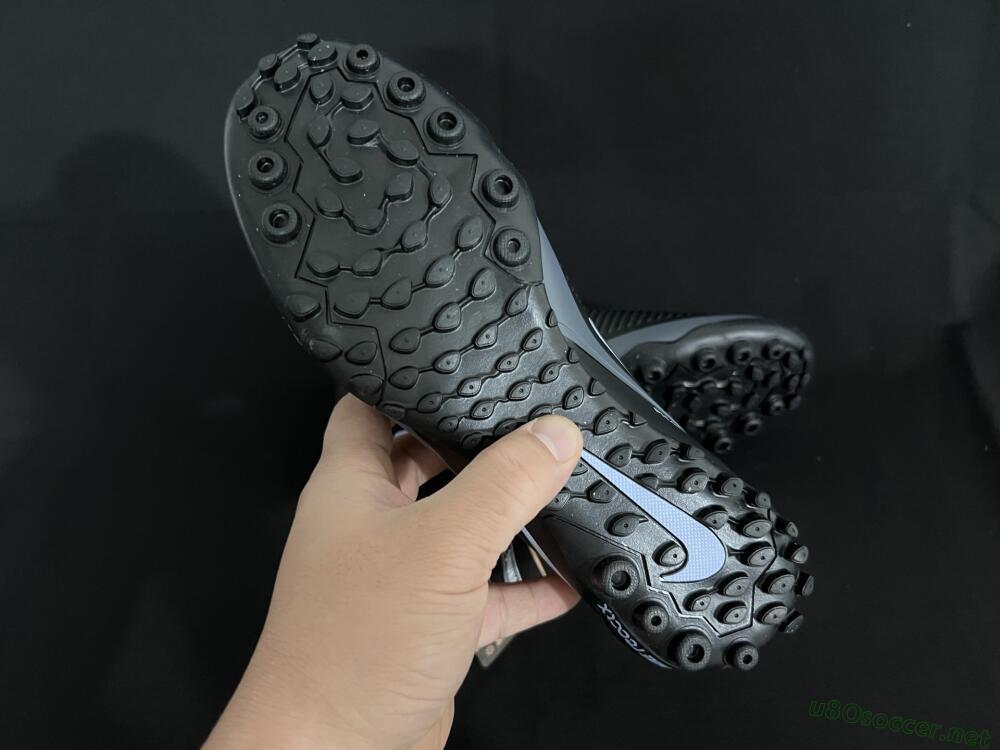 Unisex Nike Phantom 6 Low Elite TF Football Shoes - Black/Jade