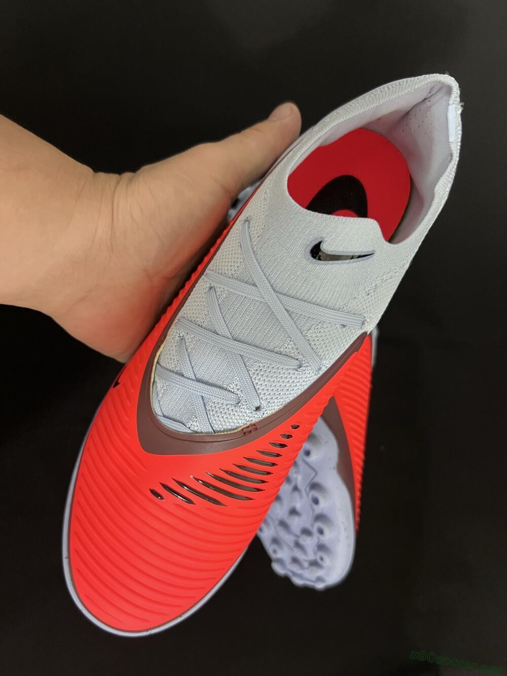 Unisex Nike Phantom 6 Low Elite TF Football Shoes - Red/Blue/Black