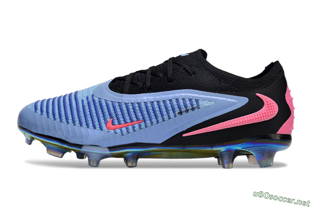 Unisex Nike Phantom 6 Low Elite FG Football Boots - Blue/Vibrant Blue/Hot Pink 0