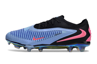 Unisex Nike Phantom 6 Low Elite FG Football Boots - Blue/Vibrant Blue/Hot Pink