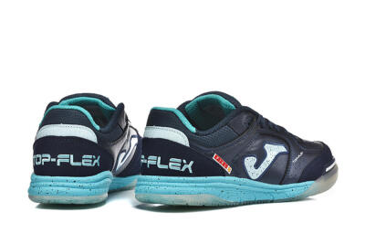Men's Joma Top Flex IC Football Shoes - Navy/Aqua Mist/Deep Ocean