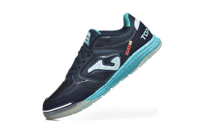 Men's Joma Top Flex IC Football Shoes - Navy/Aqua Mist/Deep Ocean