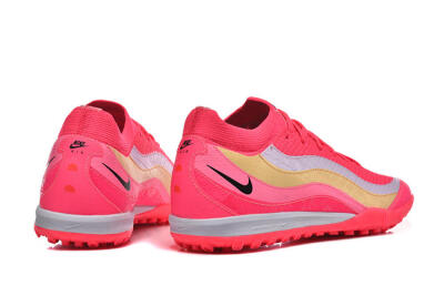 Men's Nike Air Zoom Mercurial Vapor 16 Elite TF Football Shoes - Pink/Vibrant Pink/Soft Yellow