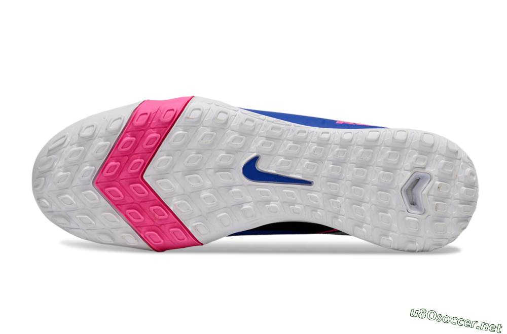 Unisex Nike Air Zoom Mercurial Vapor 16 Elite TF Football Shoes - Blue/Electric Blue/Fuchsia Pink 6