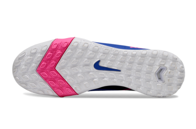 Unisex Nike Air Zoom Mercurial Vapor 16 Elite TF Football Shoes - Blue/Electric Blue/Fuchsia Pink