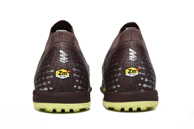 Unisex Nike Air Zoom Mercurial Vapor 16 Elite TF Football Shoes - Brown/Lime Twist/Silver Dots