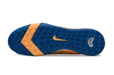 Unisex KM x Nike Air Zoom Mercurial Superfly 10 Elite TF Football Shoes - Orange/Tropical Sunrise/Navy Blue