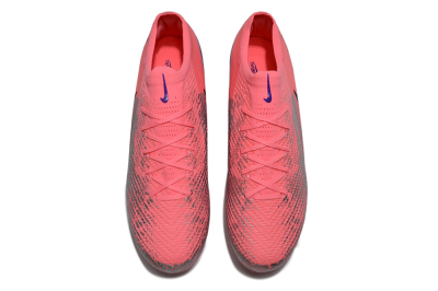 Unisex Nike Air Zoom Mercurial Vapor 16 Elite FG Football Boots - Pink/Electric Pink/Aqua Blue