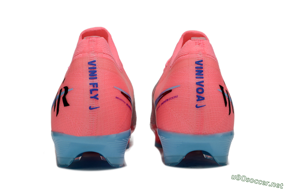 Unisex Nike Air Zoom Mercurial Vapor 16 Elite FG Football Boots - Pink/Electric Pink/Aqua Blue 5