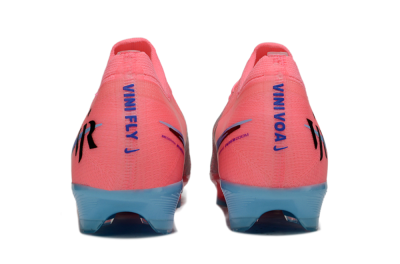 Unisex Nike Air Zoom Mercurial Vapor 16 Elite FG Football Boots - Pink/Electric Pink/Aqua Blue