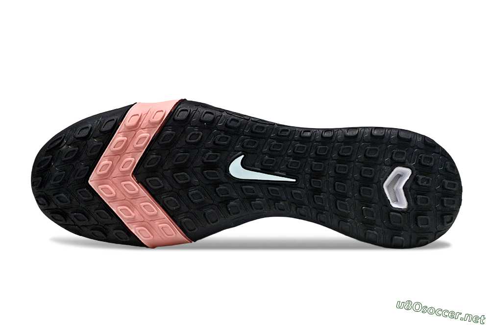 Unisex Nike Air Zoom Mercurial Superfly 10 Elite TF Football Shoes - Pink/Coral Breeze/Faded Blue 6