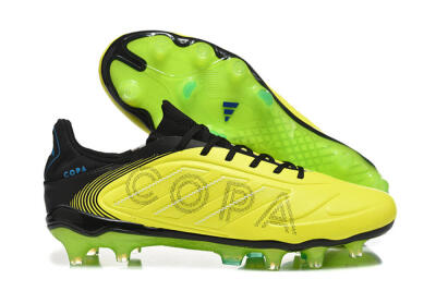 Men's Adidas Copa Pure 2 FG Football Boots - Yellow/Lime Blast/Black Out