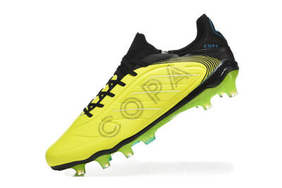 Men's Adidas Copa Pure 2 FG Football Boots - Yellow/Lime Blast/Black Out