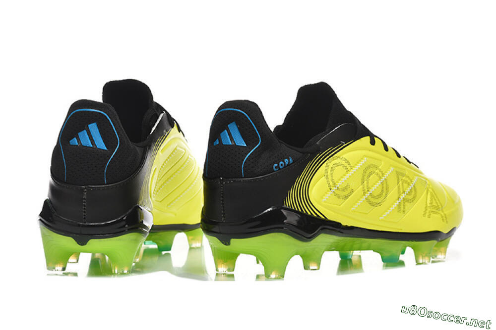 Men's Adidas Copa Pure 2 FG Football Boots - Yellow/Lime Blast/Black Out 9