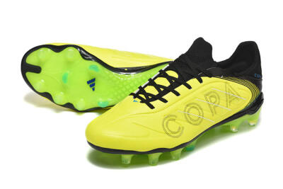 Men's Adidas Copa Pure 2 FG Football Boots - Yellow/Lime Blast/Black Out