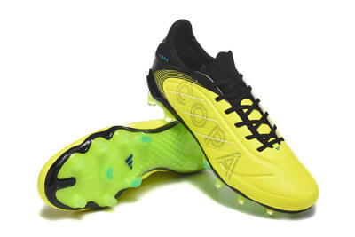 Men's Adidas Copa Pure 2 FG Football Boots - Yellow/Lime Blast/Black Out