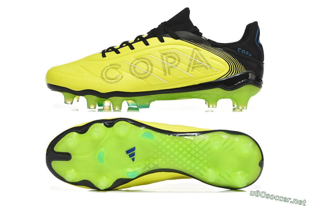 Men's Adidas Copa Pure 2 FG Football Boots - Yellow/Lime Blast/Black Out 1