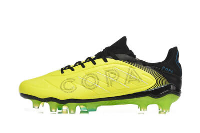 Men's Adidas Copa Pure 2 FG Football Boots - Yellow/Lime Blast/Black Out