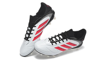 Men's Adidas Copa Pure 2 FG Football Boots - White/Crimson Red/Black
