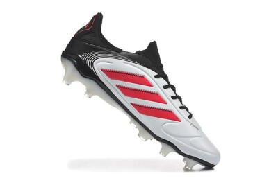 Men's Adidas Copa Pure 2 FG Football Boots - White/Crimson Red/Black