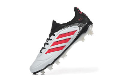 Men's Adidas Copa Pure 2 FG Football Boots - White/Crimson Red/Black