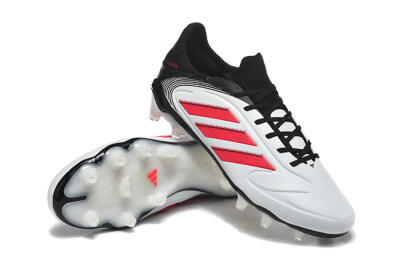Men's Adidas Copa Pure 2 FG Football Boots - White/Crimson Red/Black