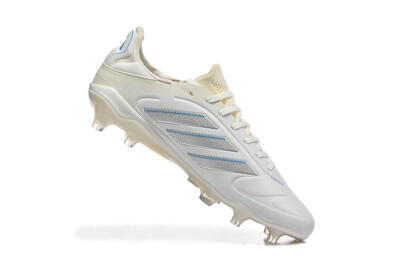 Men's Adidas Copa Pure 2 FG Football Boots - White/Light Gray/Blue