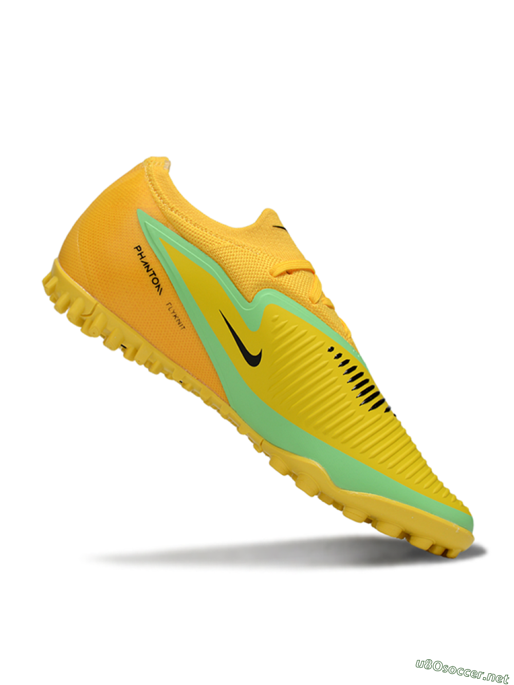 Unisex Nike Phantom 6 Low Elite TF Football Shoes - Yellow/Vibrant Citrus/Soft Mint 4