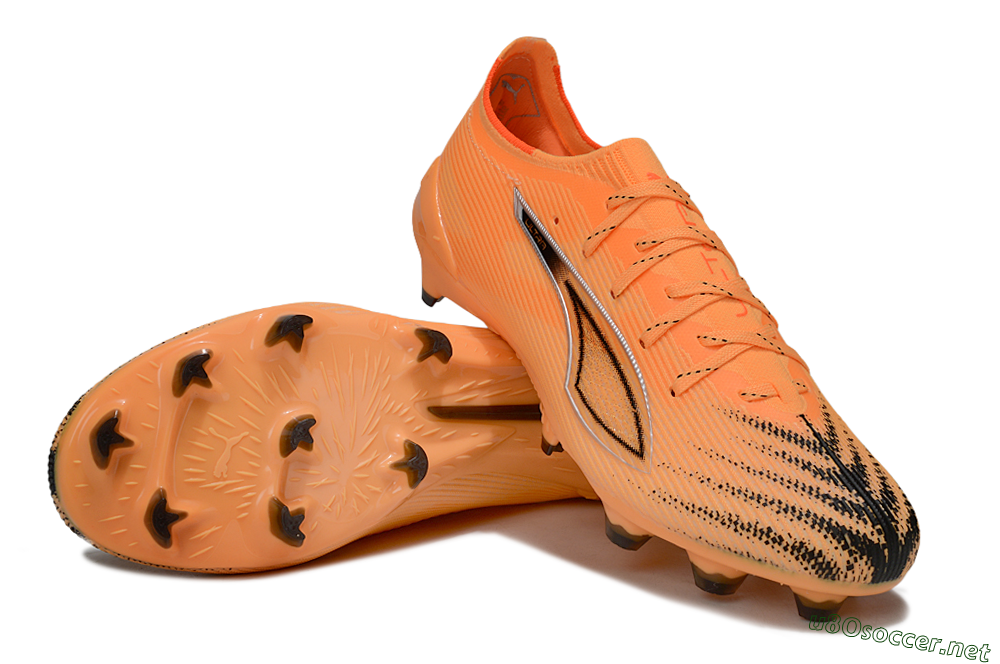 Men's Puma Ultra Ultimate FG Football Boots - Orange/Bright Sunset/Deep Coral 3