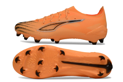 Men's Puma Ultra Ultimate FG Football Boots - Orange/Bright Sunset/Deep Coral