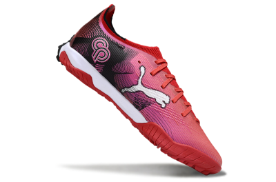 Men's Puma Ultra Ultimate TF Football Shoes - Red/Vibrant Red/Crimson Black