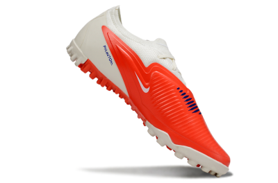 Unisex Nike Phantom 6 Low Elite TF Football Shoes - Red/Bright Red/Snow White