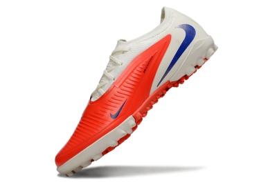 Unisex Nike Phantom 6 Low Elite TF Football Shoes - Red/Bright Red/Snow White