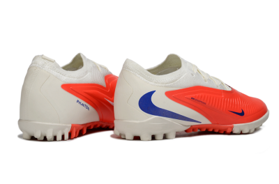 Unisex Nike Phantom 6 Low Elite TF Football Shoes - Red/Bright Red/Snow White