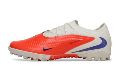 Unisex Nike Phantom 6 Low Elite TF Football Shoes - Red/Bright Red/Snow White