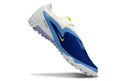 Unisex Nike Phantom 6 Low Elite TF Football Shoes - Blue/Sky Blue/Navy Blue