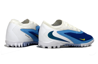 Unisex Nike Phantom 6 Low Elite TF Football Shoes - Blue/Sky Blue/Navy Blue
