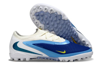 Unisex Nike Phantom 6 Low Elite TF Football Shoes - Blue/Sky Blue/Navy Blue