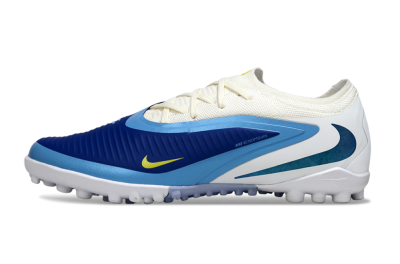 Unisex Nike Phantom 6 Low Elite TF Football Shoes - Blue/Sky Blue/Navy Blue