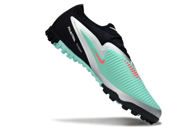 Unisex Nike Phantom 6 Low Elite TF Football Shoes - Teal/Black/Rose