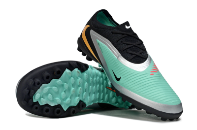 Unisex Nike Phantom 6 Low Elite TF Football Shoes - Teal/Black/Rose