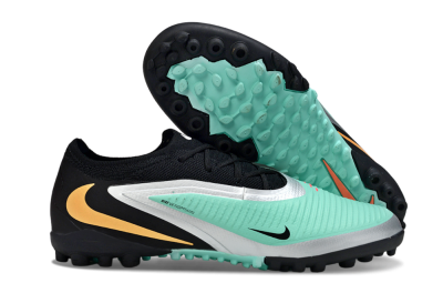 Unisex Nike Phantom 6 Low Elite TF Football Shoes - Teal/Black/Rose