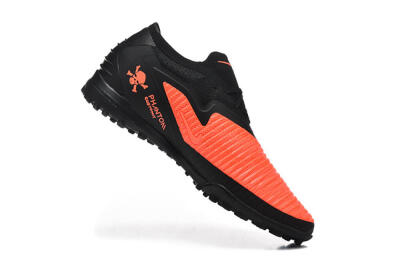 Men's Nike Phantom 6 Low Elite TF Football Shoes - Orange/Vibrant Coral/Jet Black
